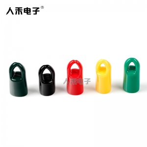 圓形挂鈎手柄護套 軟PVC末端套管塑料挂件管型保護套